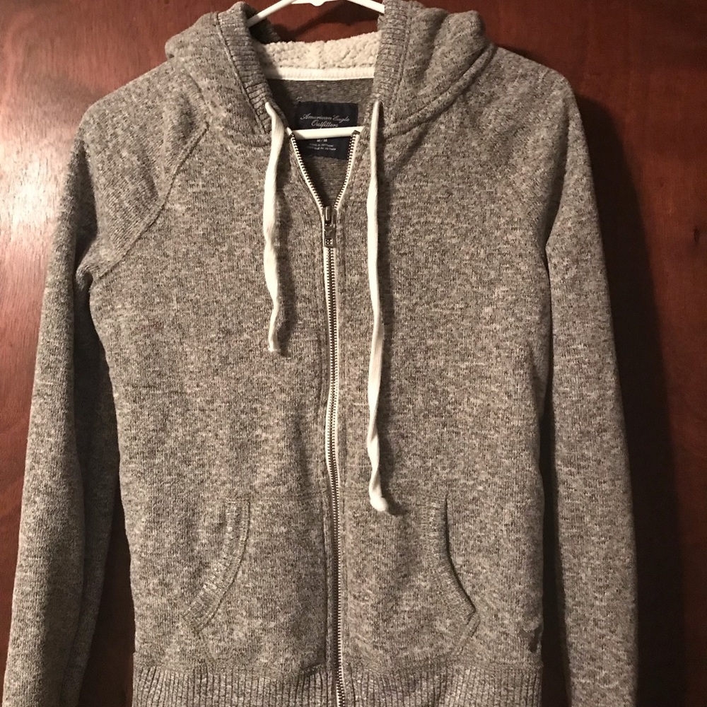 Cozy zip up hoodie